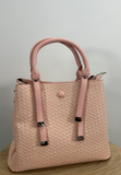 Textured Tote Handbag- 3 Options Available