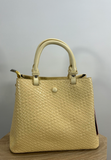 Textured Tote Handbag- 3 Options Available