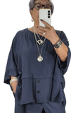 31/A/B.Blue Button Detail Top-3 Options Available
