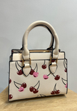 Cherry Mini Structured Handbag-3 Options Available