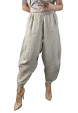 83/84.Beige Asymmetrical Top And Balloon Trouser-2 Options Available